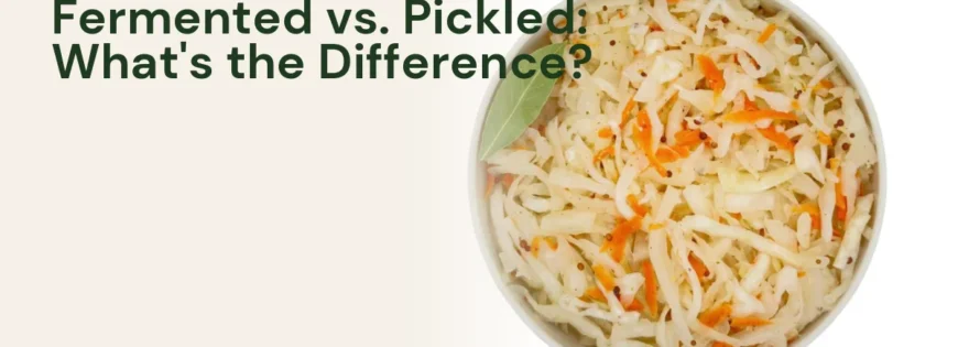 MyZucchini fermented cabbage — comparing fermented vs pickled vegetables