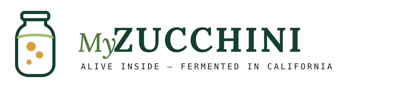 MyZucchini — Real Fermented Vegetables