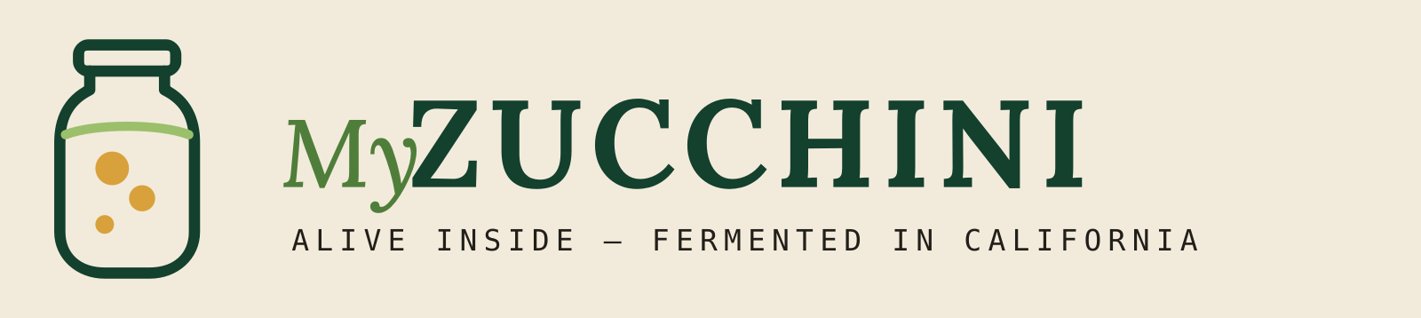 MyZucchini — Real Fermented Vegetables